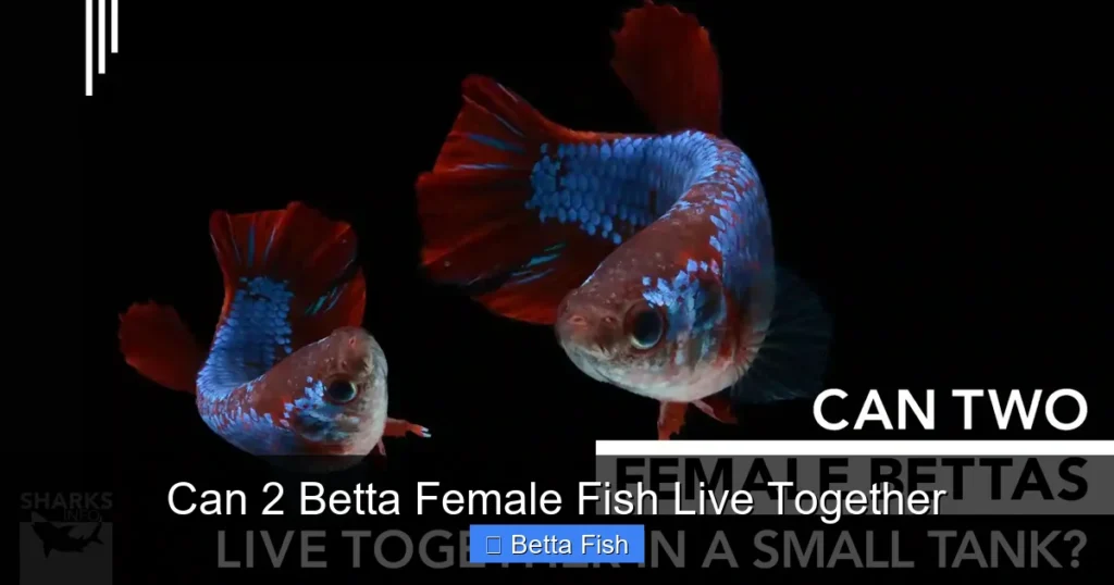 Can 2 Betta Female Fish Live Together