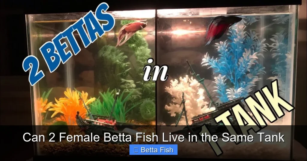 Can 2 Female Betta Fish Live in the Same Tank