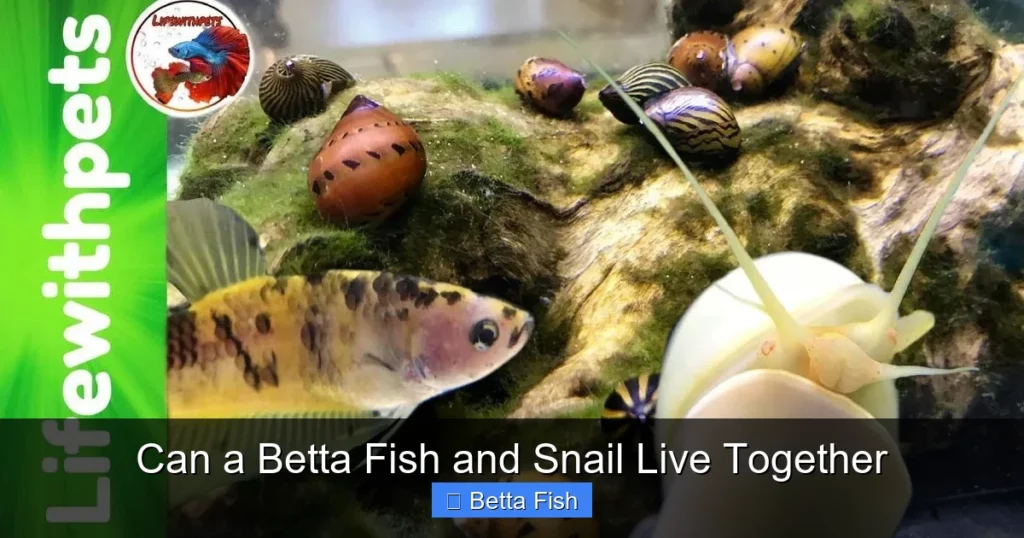 Can a Betta Fish and Snail Live Together