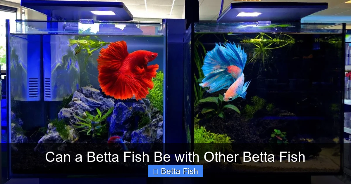 Can a Betta Fish Be with Other Betta Fish