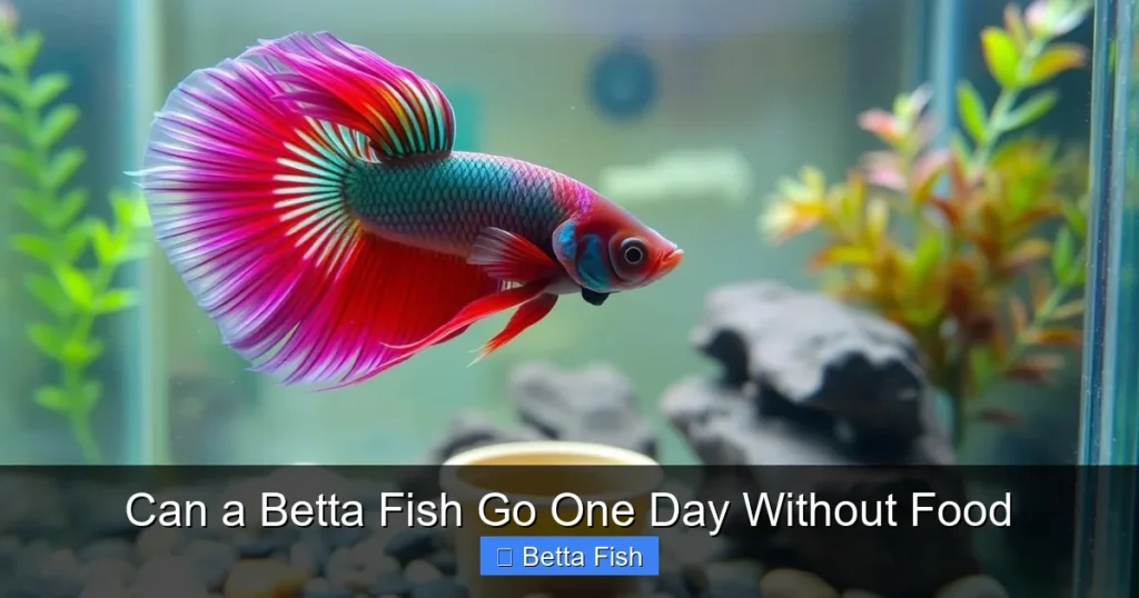 Can a Betta Fish Go One Day Without Food