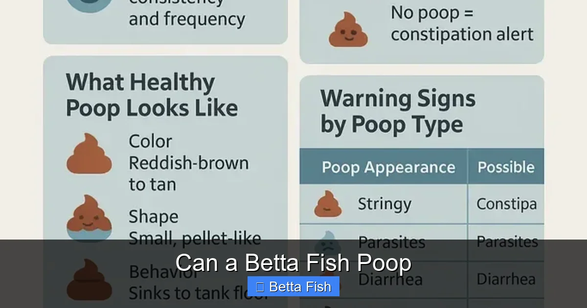 Can a Betta Fish Poop