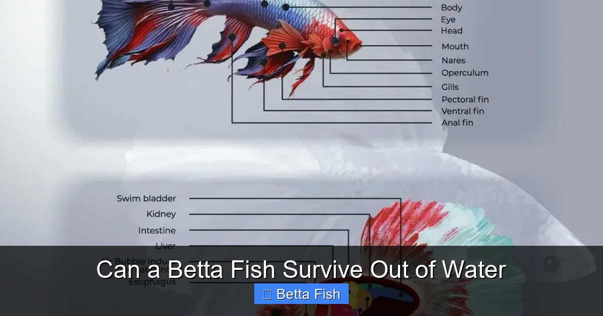 Can a Betta Fish Survive Out of Water