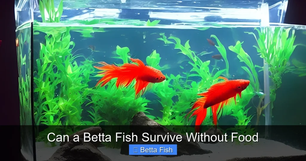 Can a Betta Fish Survive Without Food