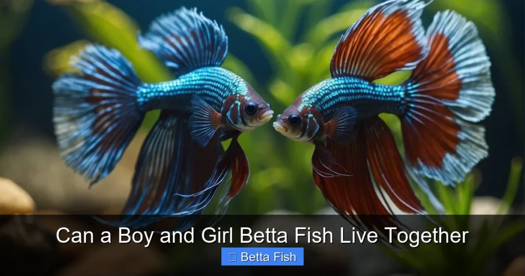 Can a Boy and Girl Betta Fish Live Together