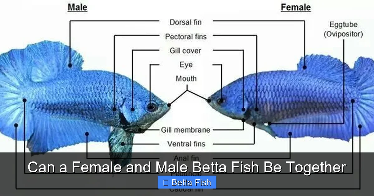 Can a Female and Male Betta Fish Be Together
