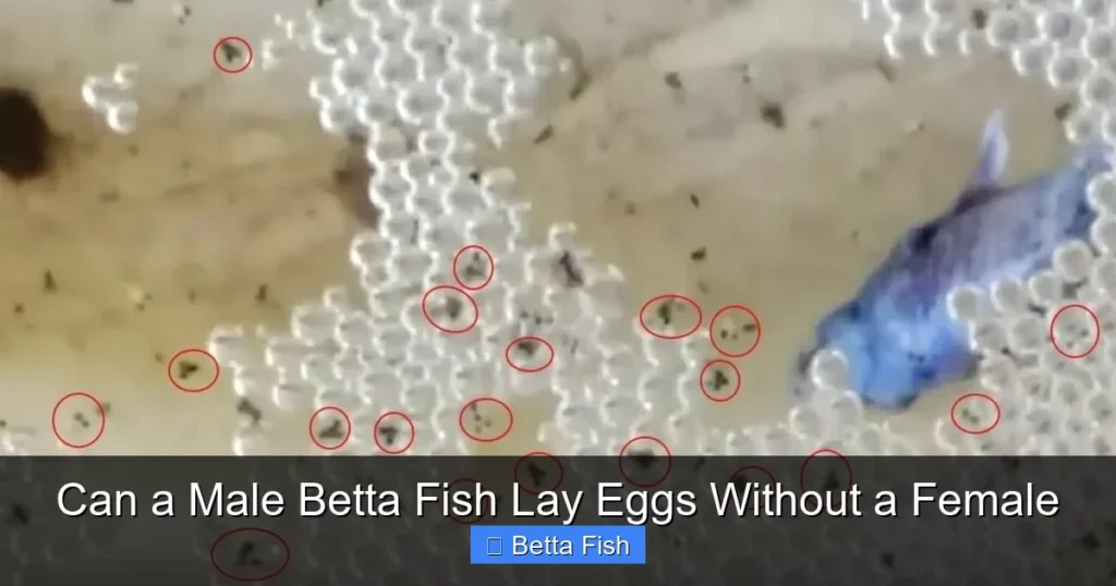 Can a Male Betta Fish Lay Eggs Without a Female