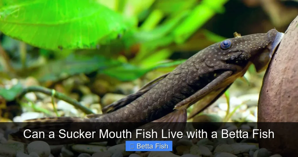 Can a Sucker Mouth Fish Live with a Betta Fish