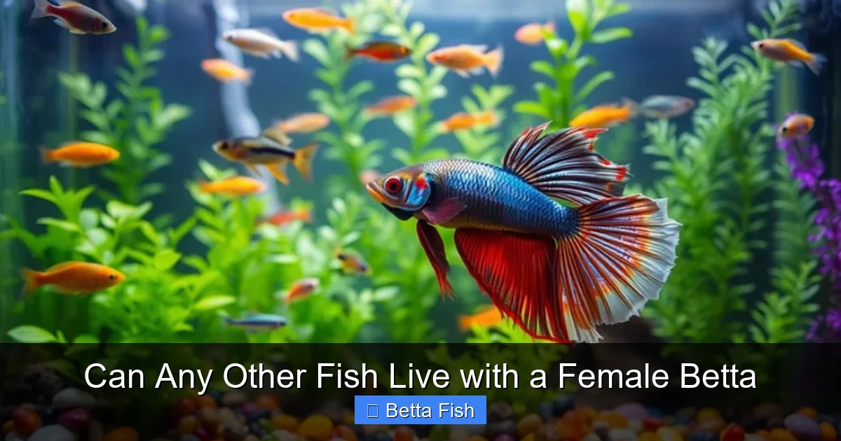 Can Any Other Fish Live with a Female Betta