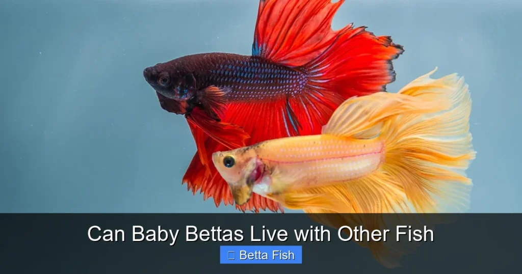 Can Baby Bettas Live with Other Fish