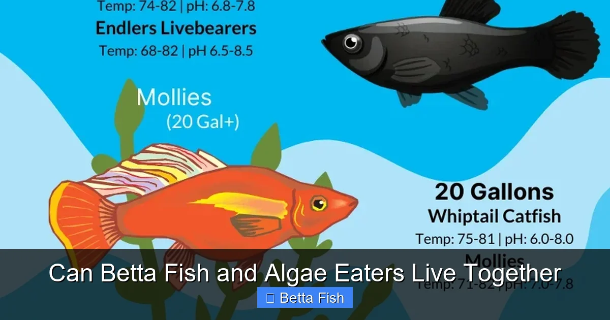 Can Betta Fish and Algae Eaters Live Together