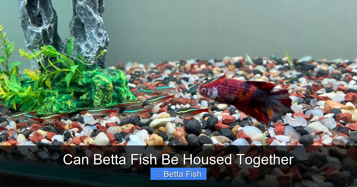 Can Betta Fish Be Housed Together