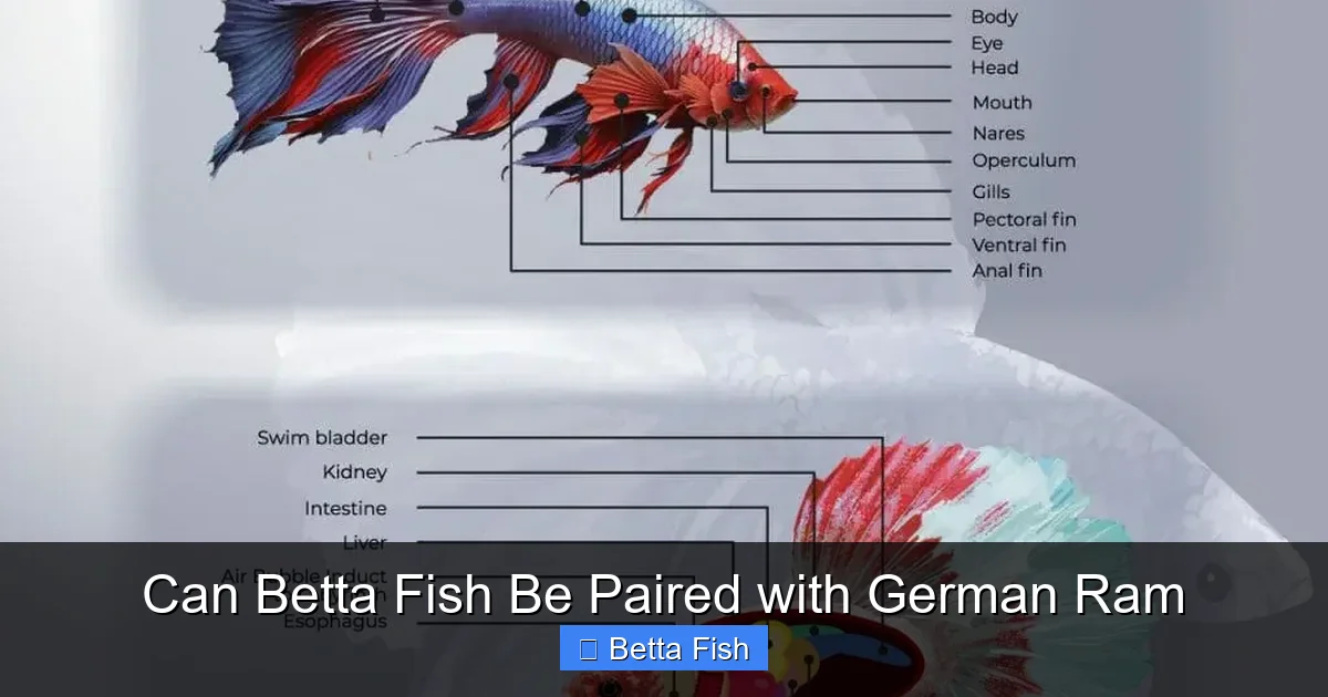Can Betta Fish Be Paired with German Ram
