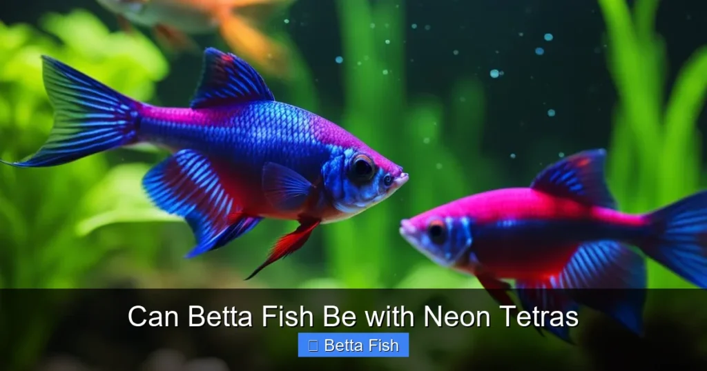 Can Betta Fish Be with Neon Tetras