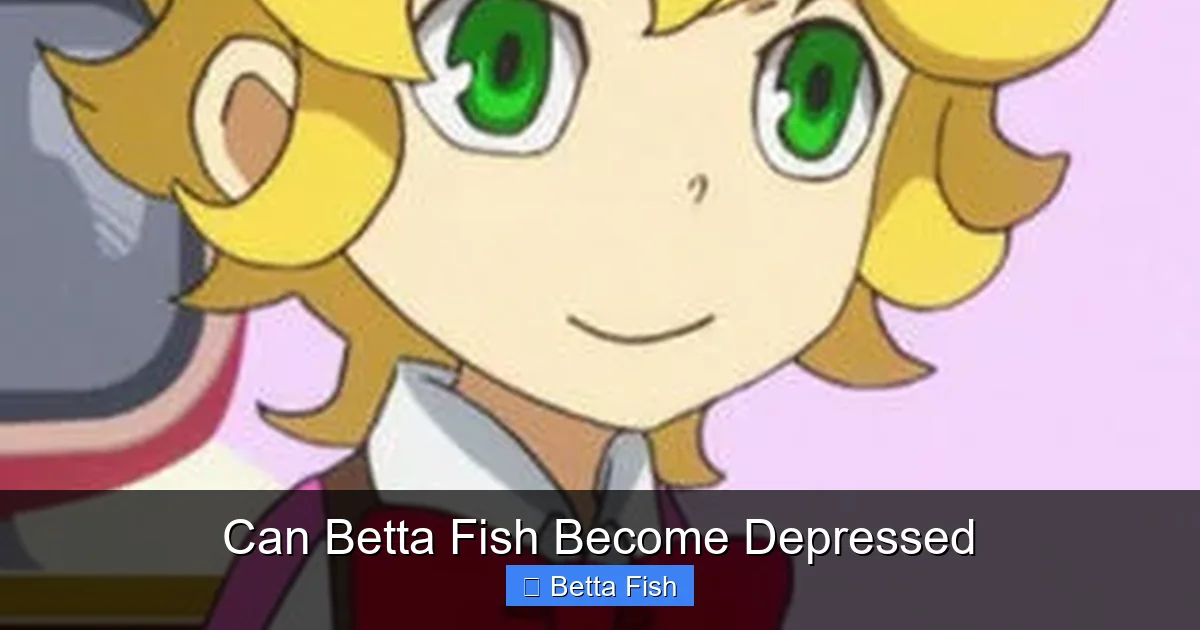 Can Betta Fish Become Depressed