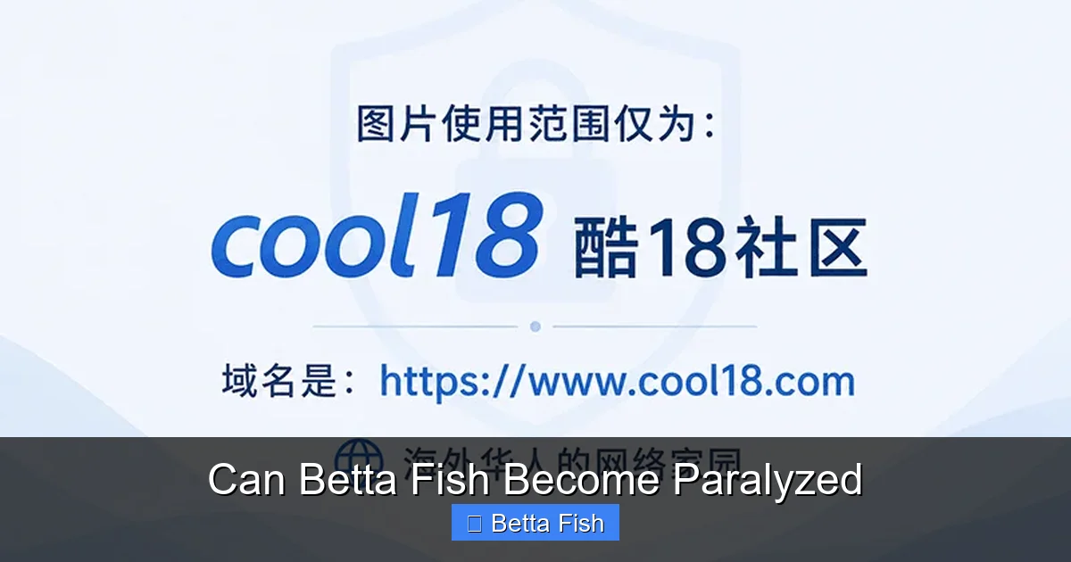 Can Betta Fish Become Paralyzed