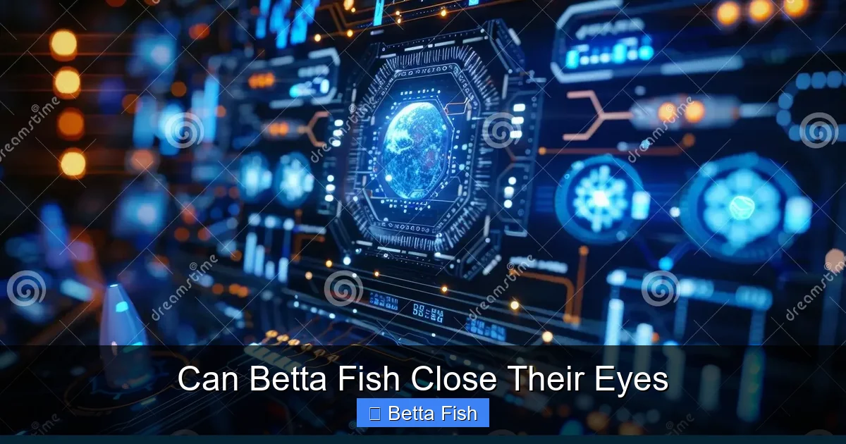 Can Betta Fish Close Their Eyes