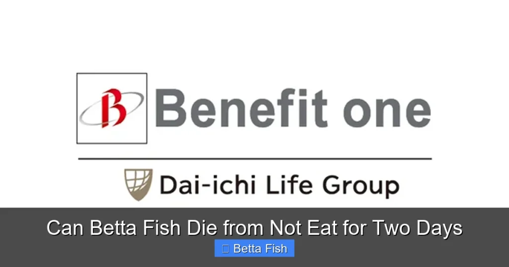 Can Betta Fish Die from Not Eat for Two Days
