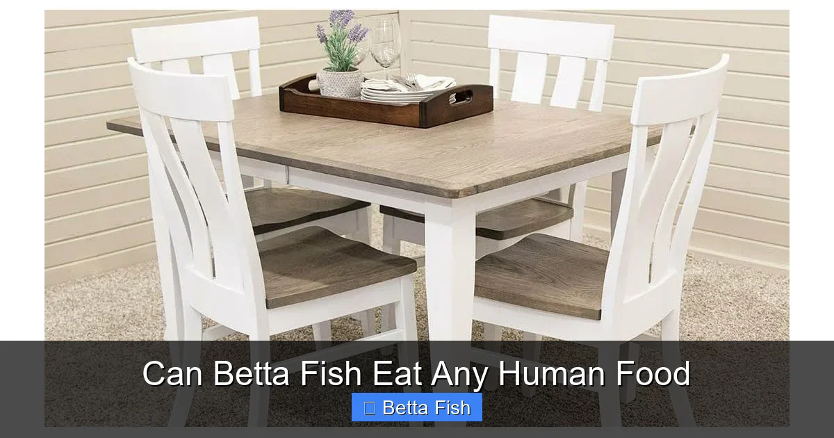 Can Betta Fish Eat Any Human Food