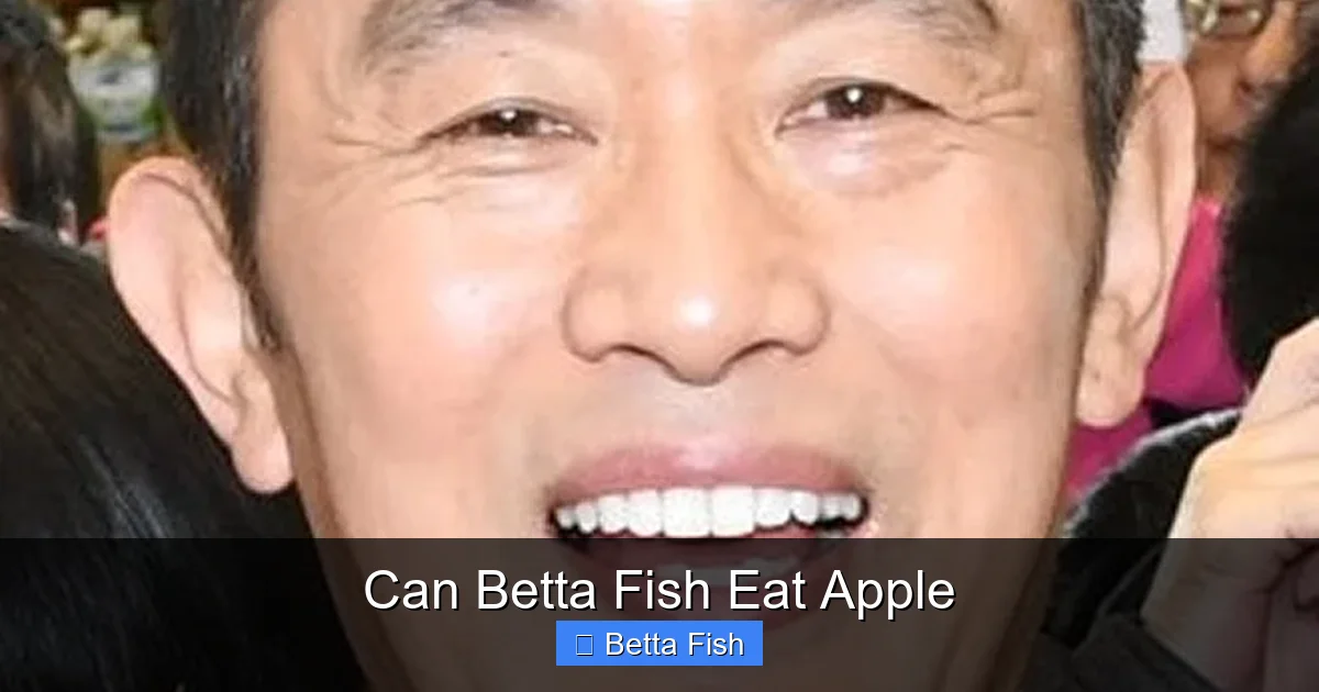 Can Betta Fish Eat Apple