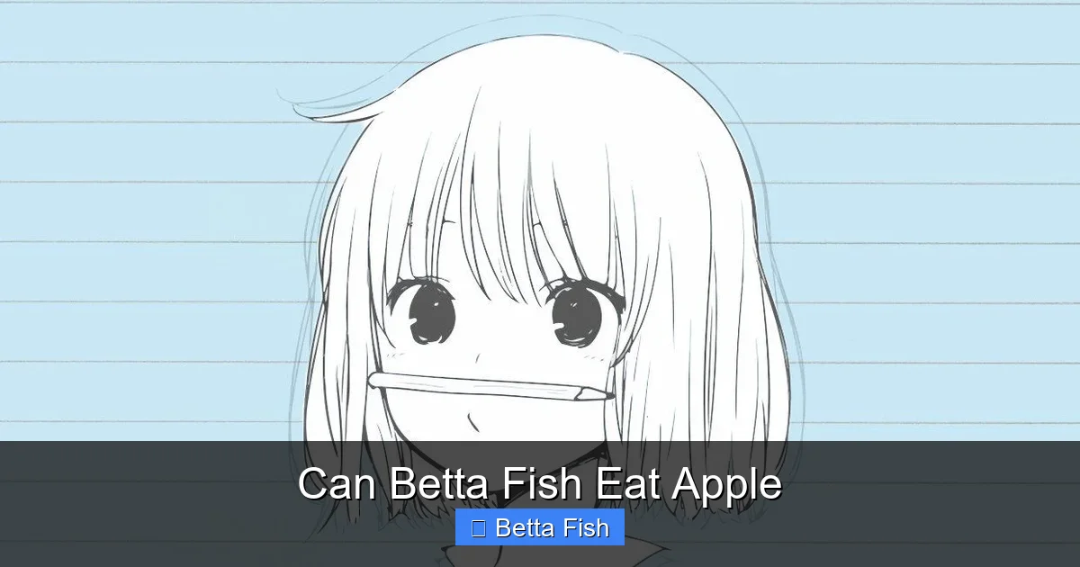 Can Betta Fish Eat Apple