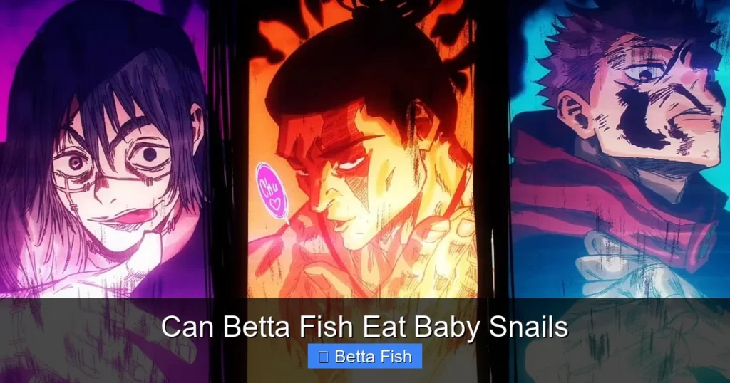 Can Betta Fish Eat Baby Snails