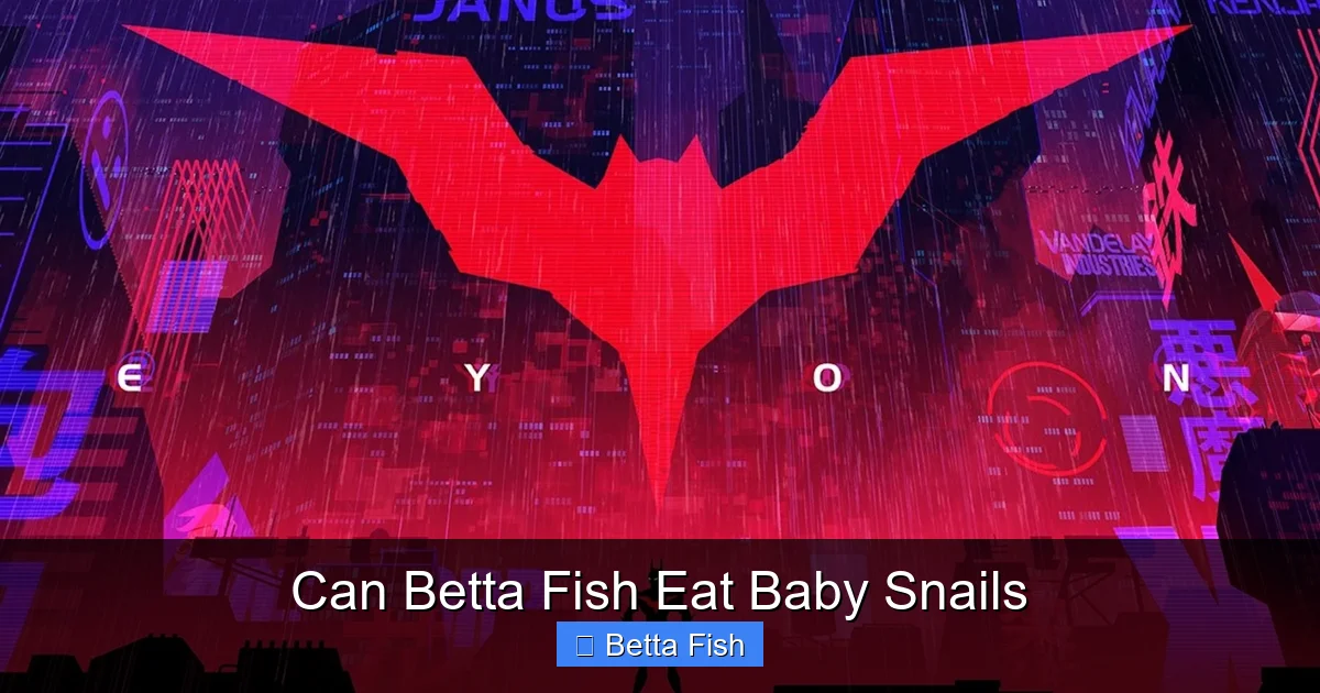 Can Betta Fish Eat Baby Snails