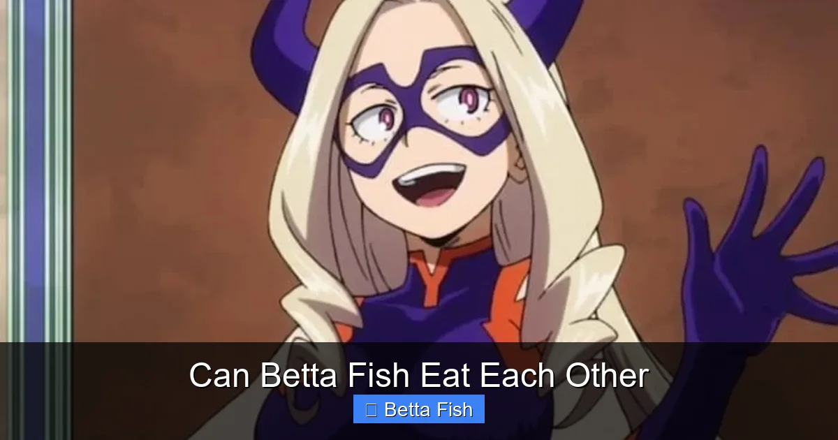 Can Betta Fish Eat Each Other
