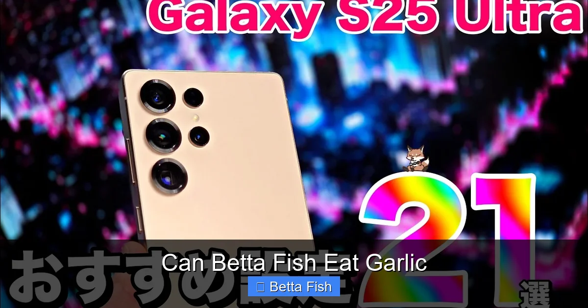 Can Betta Fish Eat Garlic
