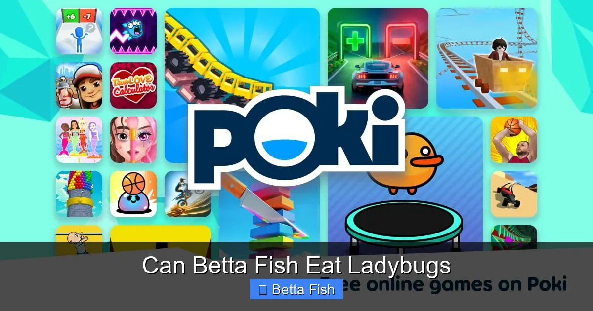 Can Betta Fish Eat Ladybugs