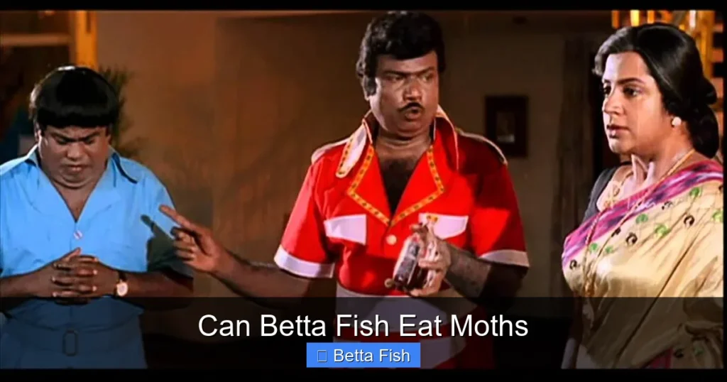 Can Betta Fish Eat Moths