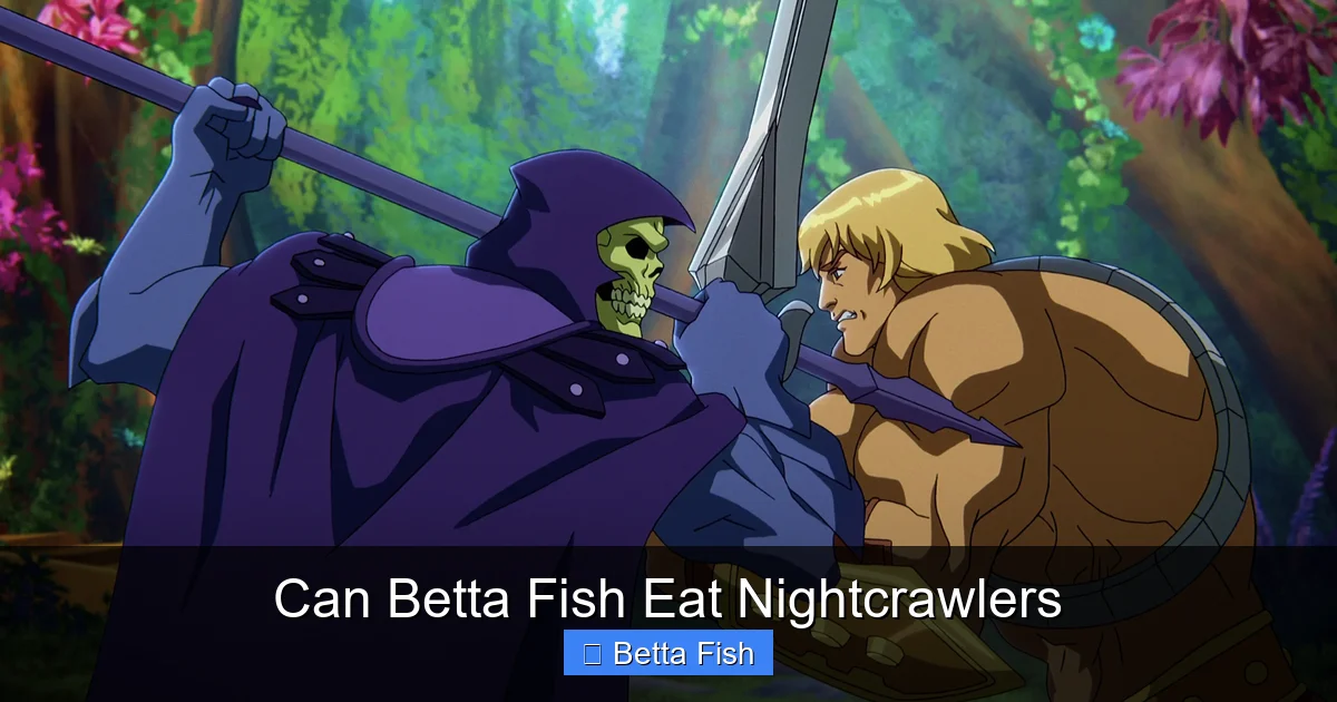 Can Betta Fish Eat Nightcrawlers