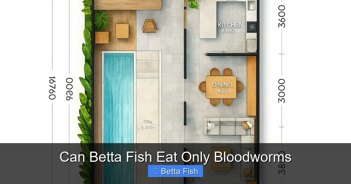 Can Betta Fish Eat Only Bloodworms