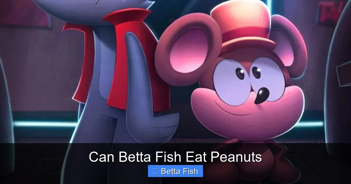 Can Betta Fish Eat Peanuts