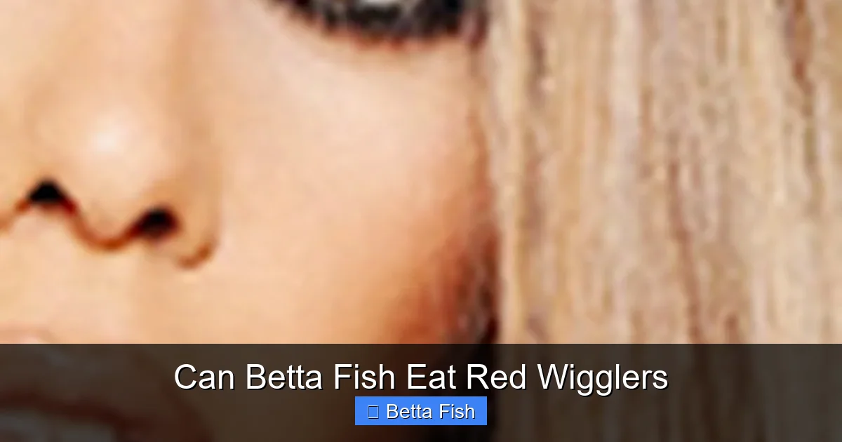 Can Betta Fish Eat Red Wigglers