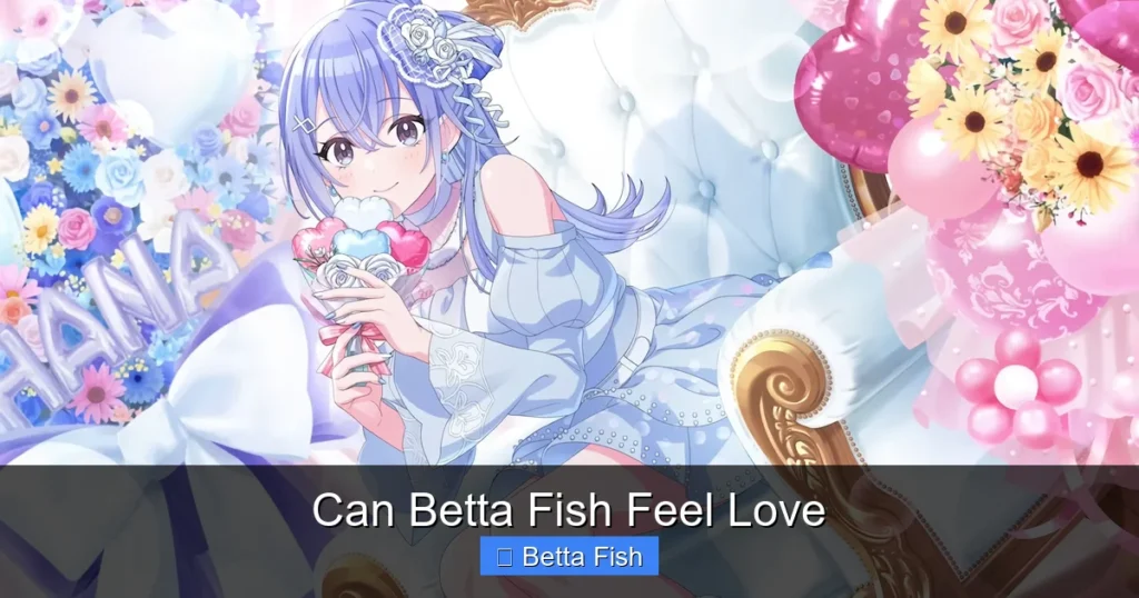 Can Betta Fish Feel Love