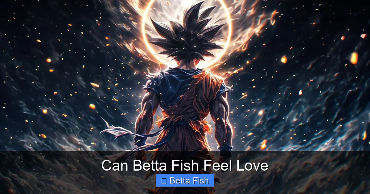 Can Betta Fish Feel Love
