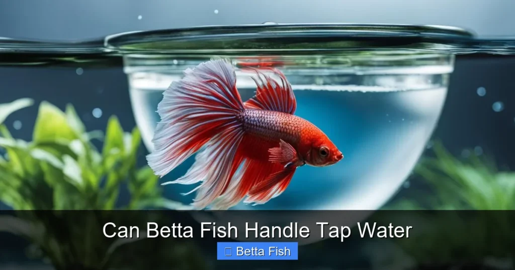 Can Betta Fish Handle Tap Water