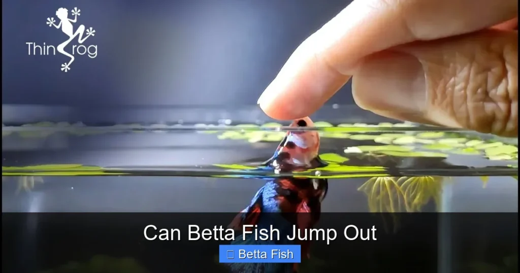 Can Betta Fish Jump Out