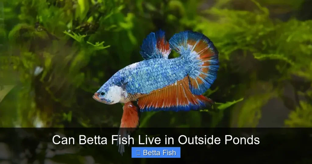 Can Betta Fish Live in Outside Ponds