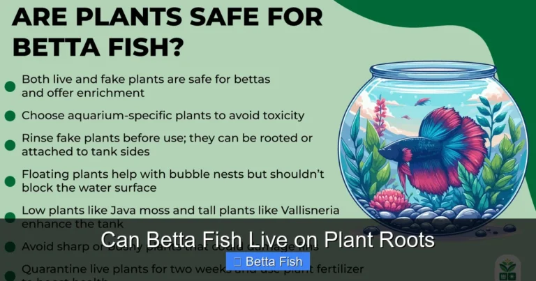 Can Betta Fish Live on Plant Roots