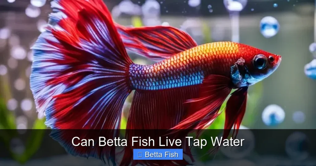 Can Betta Fish Live Tap Water