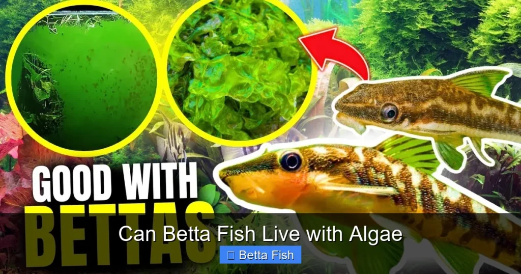 Can Betta Fish Live with Algae