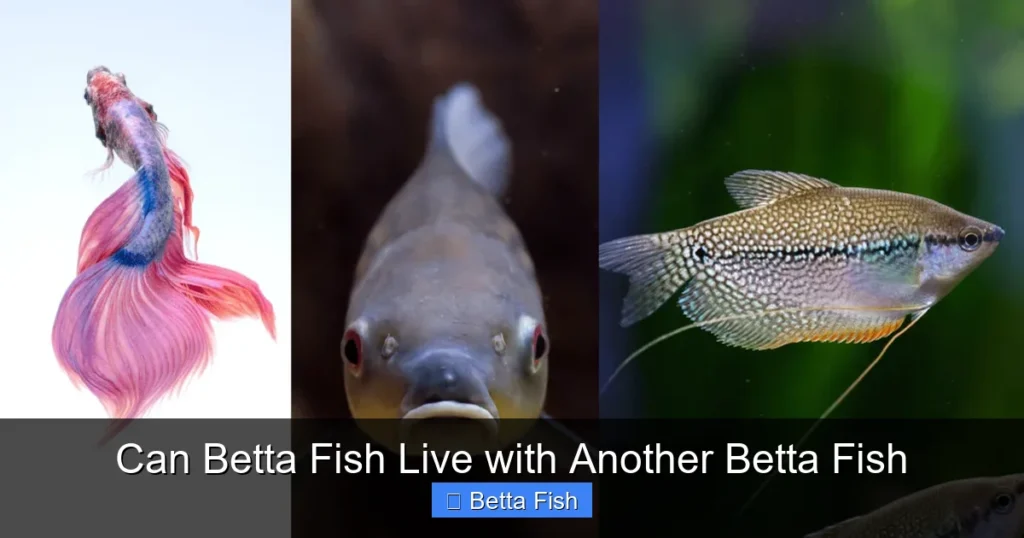 Can Betta Fish Live with Another Betta Fish