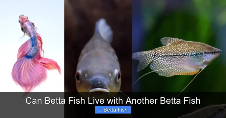 Can Betta Fish Live with Another Betta Fish