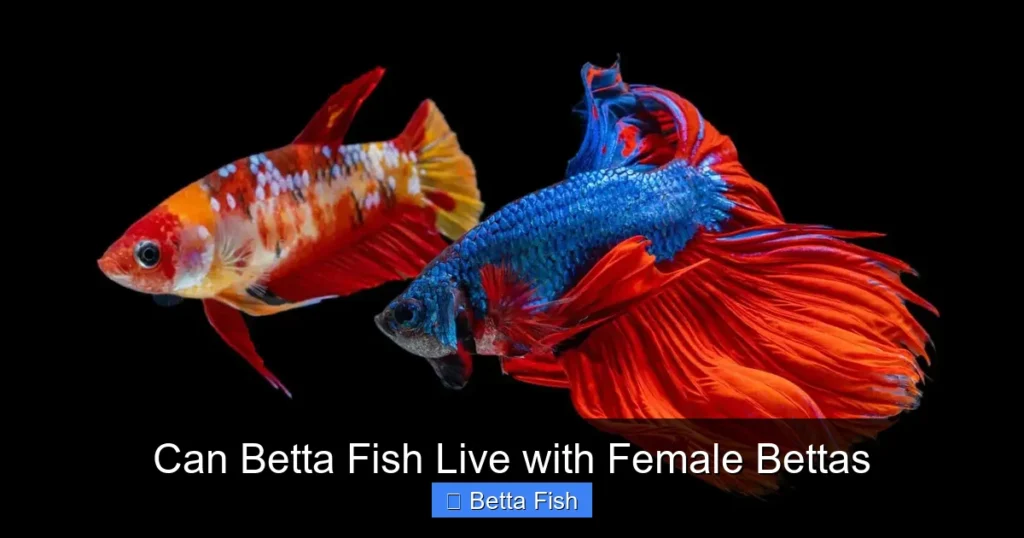 Can Betta Fish Live with Female Bettas
