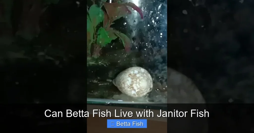 Can Betta Fish Live with Janitor Fish