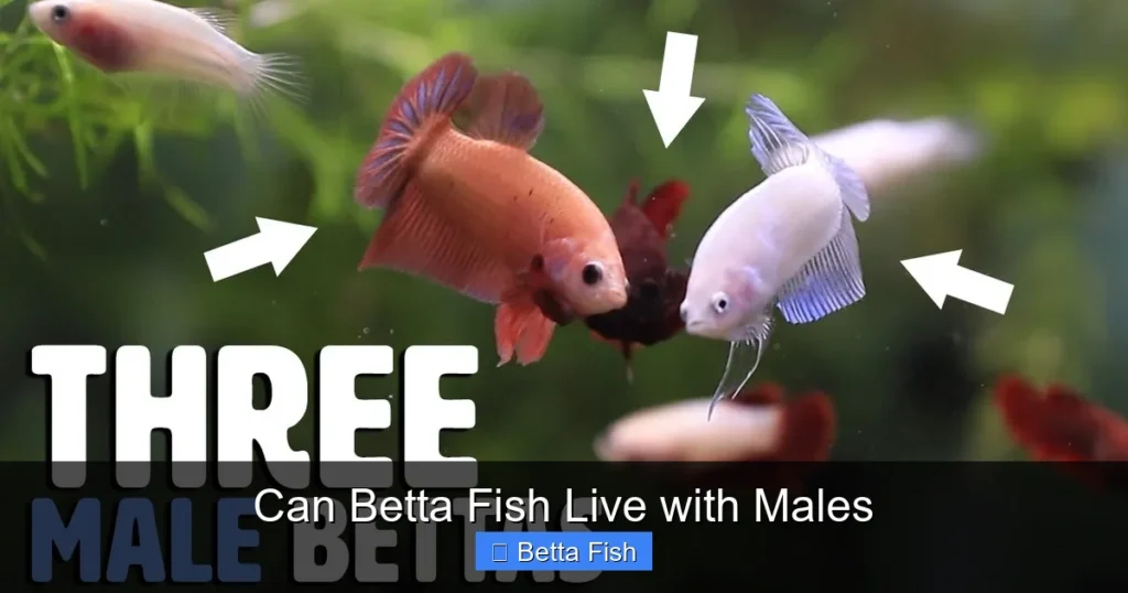 Can Betta Fish Live with Males