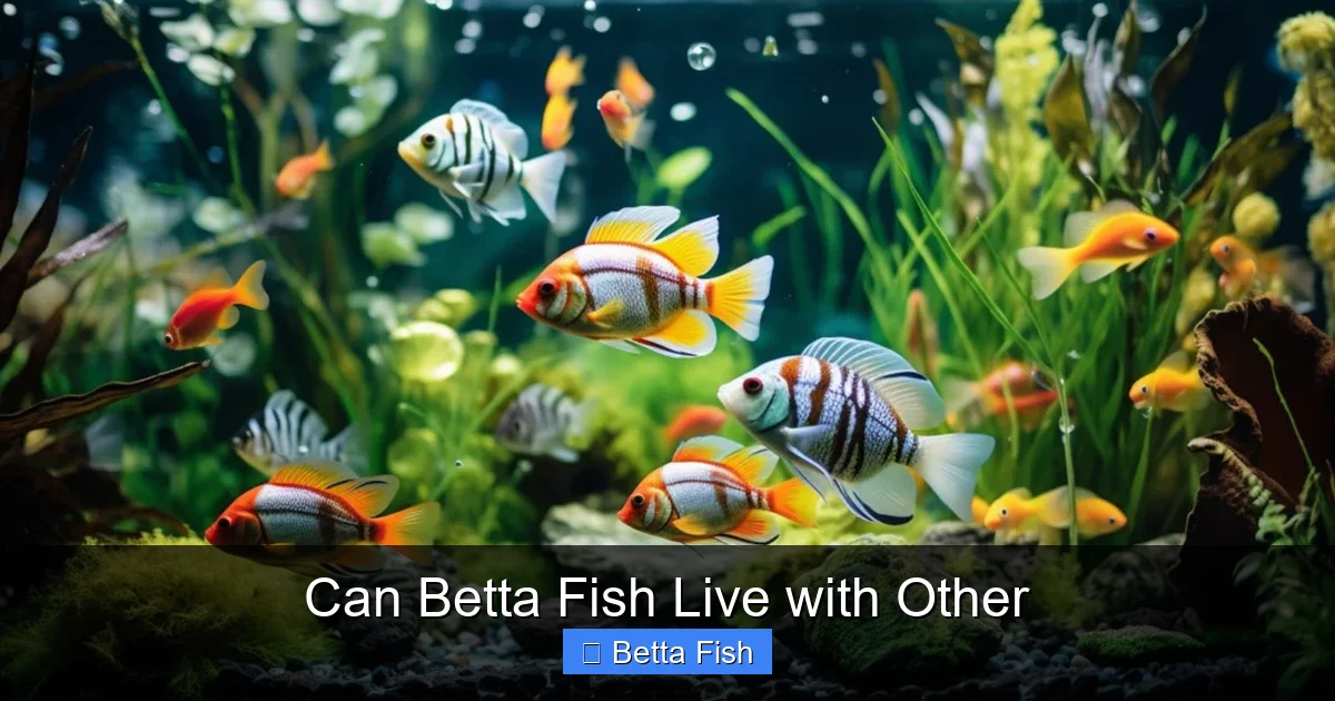 Can Betta Fish Live with Other