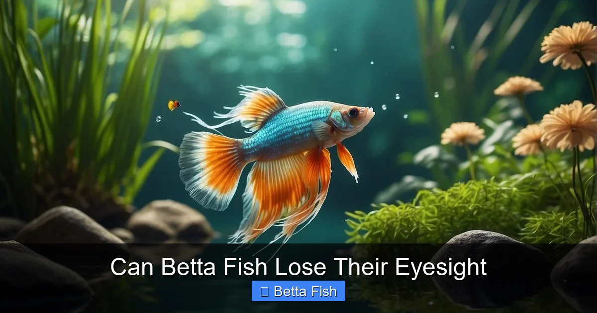 Can Betta Fish Lose Their Eyesight